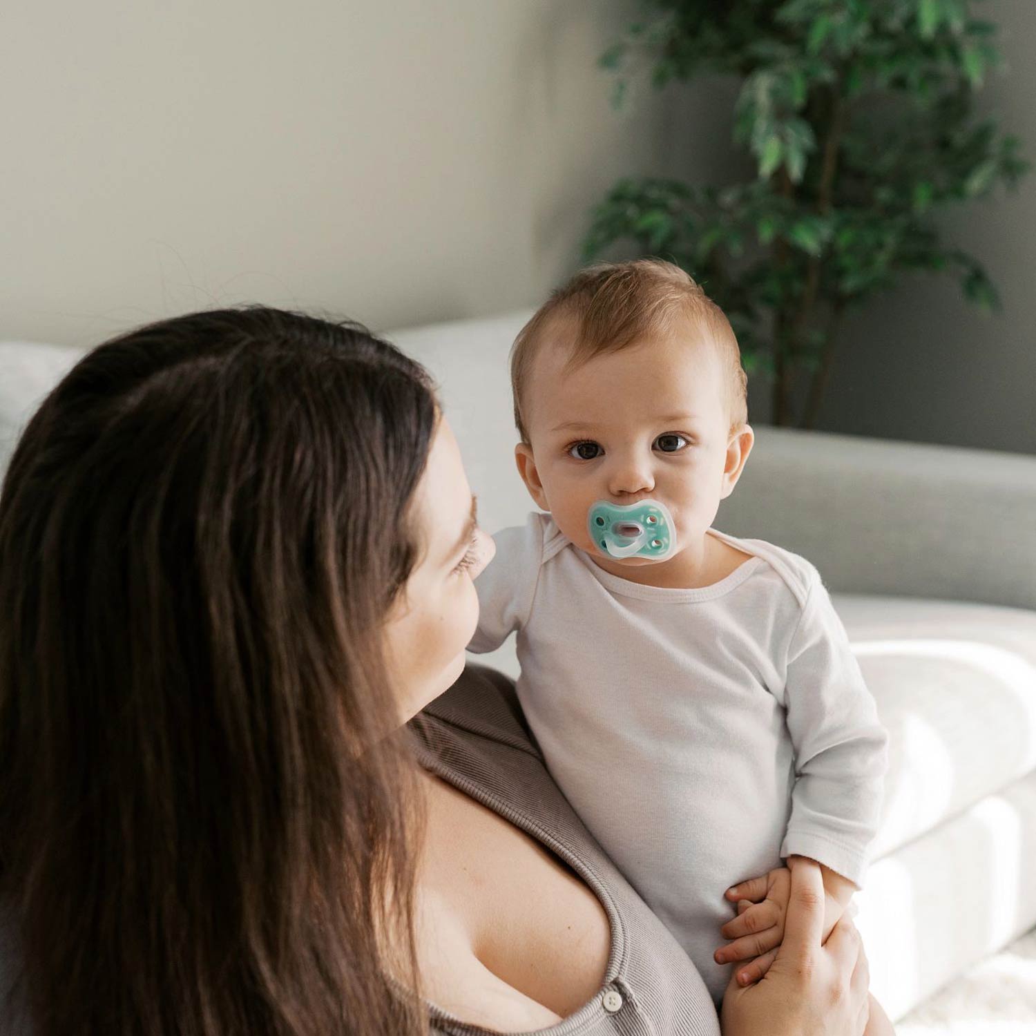 Dr. Brown's® Advantage™ One-Piece Silicone Pacifier, Ages 6-18 months – 3-Pack