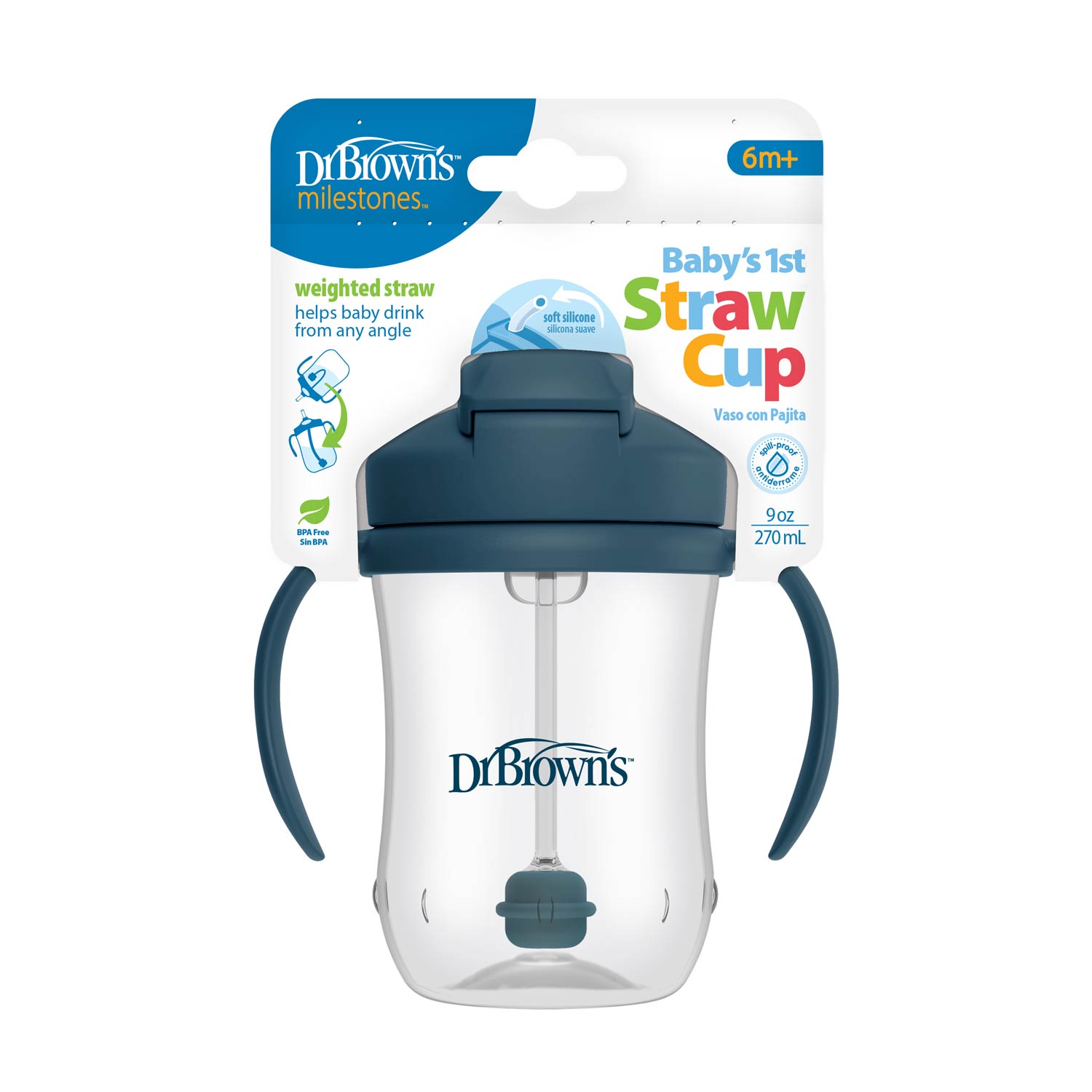 Dr. Brown’s™ Milestones™ Baby’s First Straw Cup
