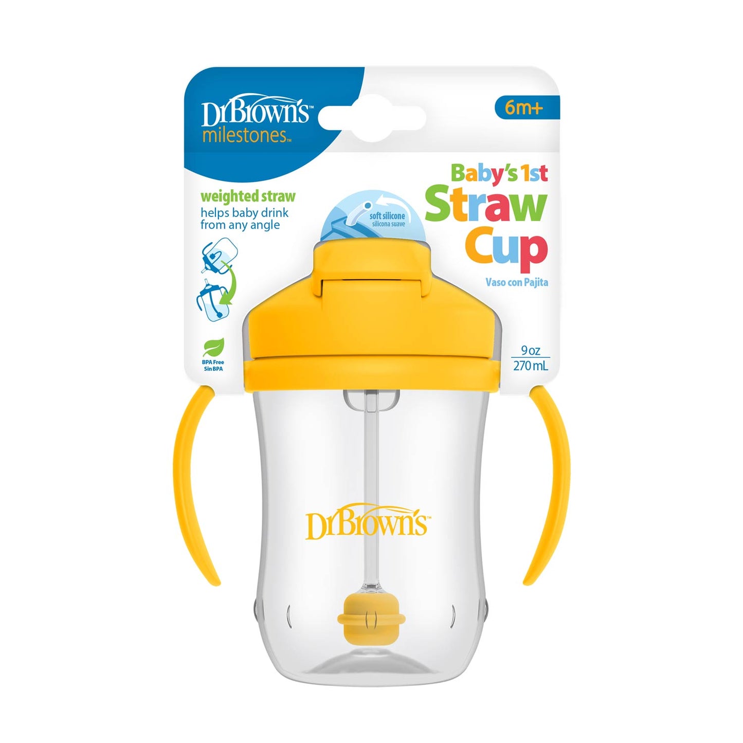Dr. Brown’s™ Milestones™ Baby’s First Straw Cup