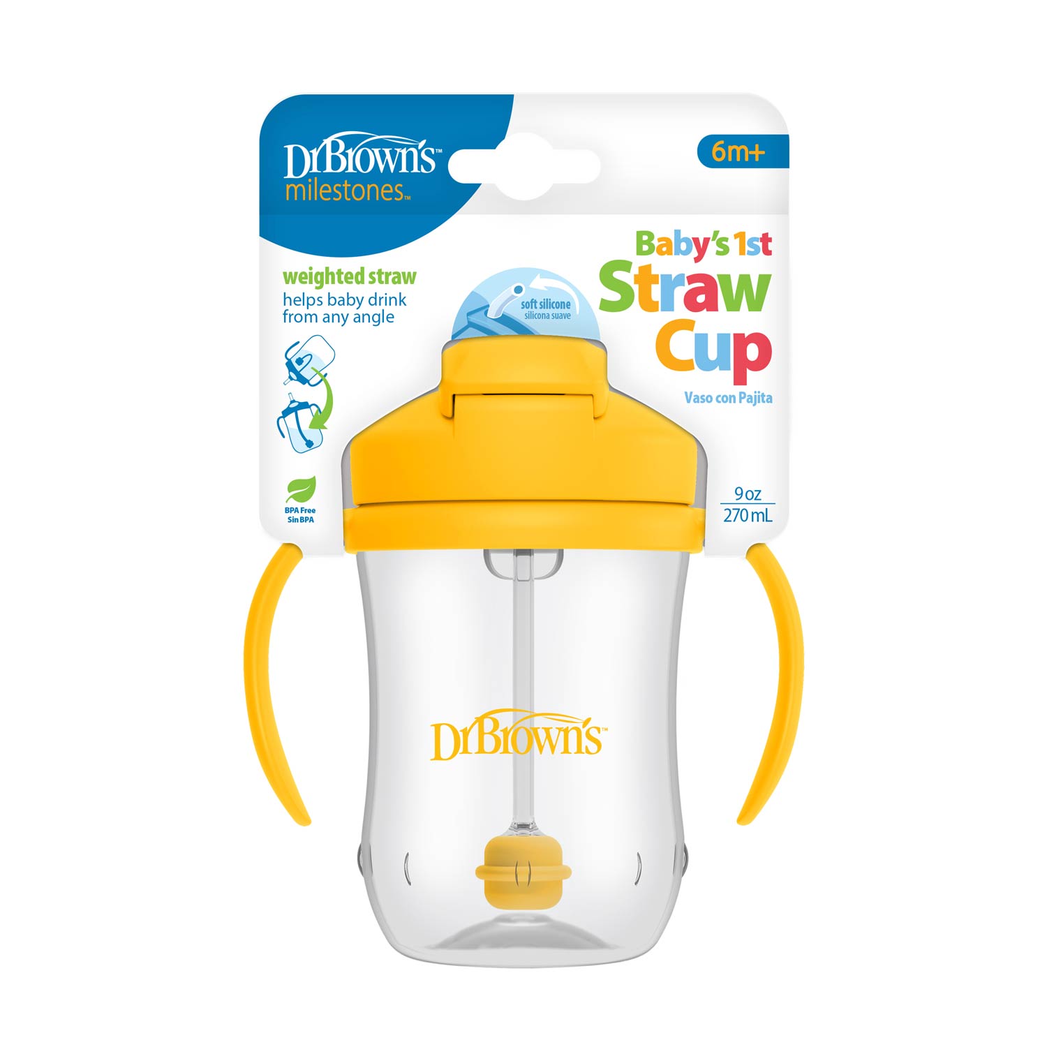 Dr. Brown’s™ Milestones™ Baby’s First Straw Cup