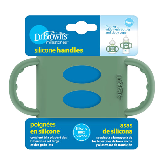 Dr. Brown’s® Milestones™ Wide-Neck Silicone Handles